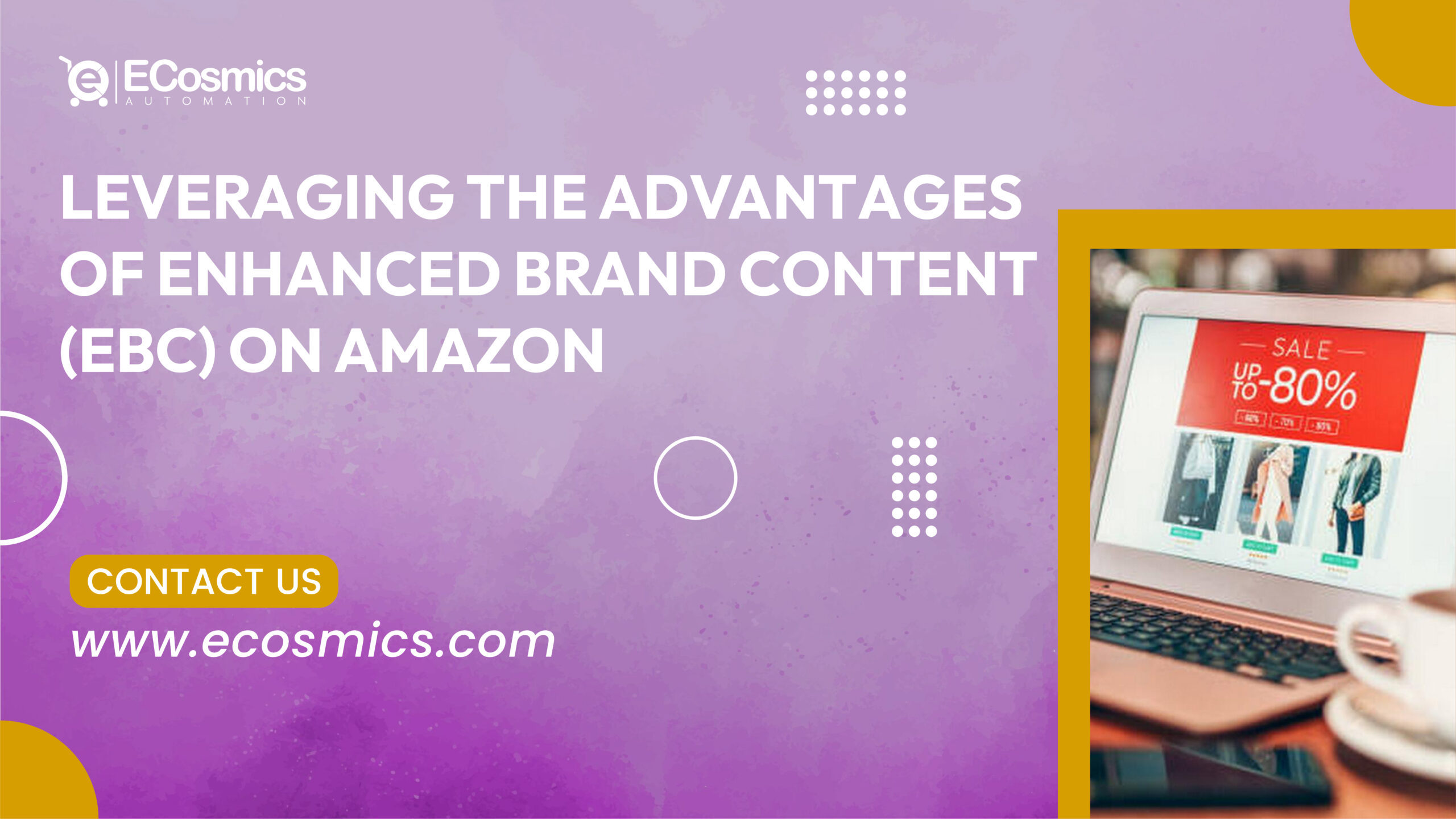 Leveraging the Advantages of Enhanced Brand Content (EBC) on Amazon